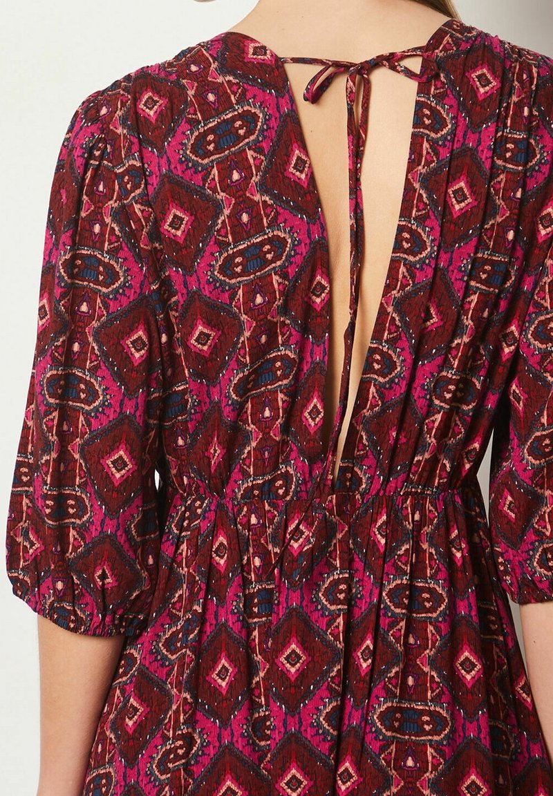 etam purple dress Etam Purple Velvet Dress