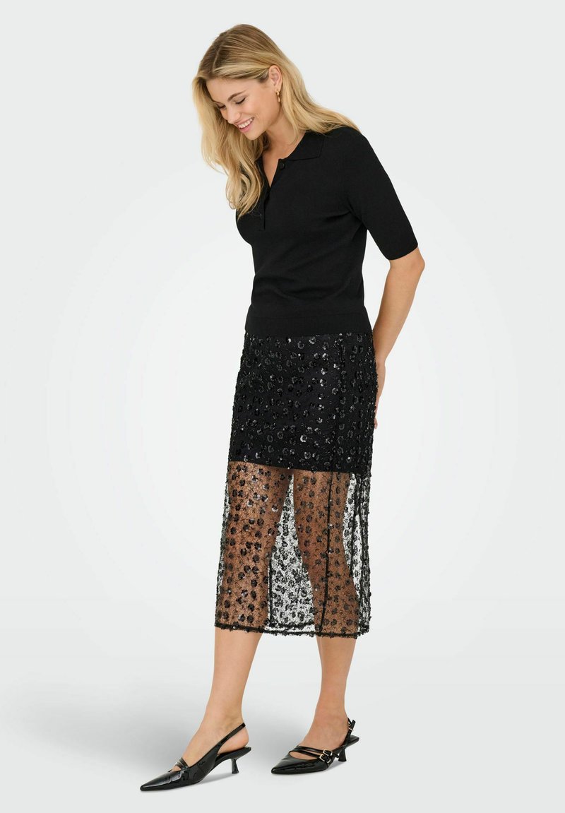 Jupe Nasty Gal Noire Ligne A - Femme Taille 16 - Polyester - Très Bon état