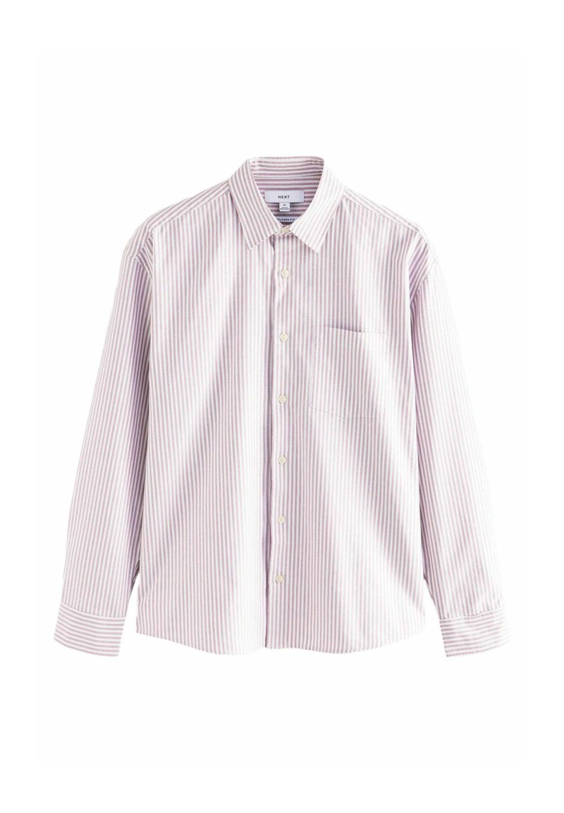 Next STRIPE REGULAR FIT - Camisa - pink