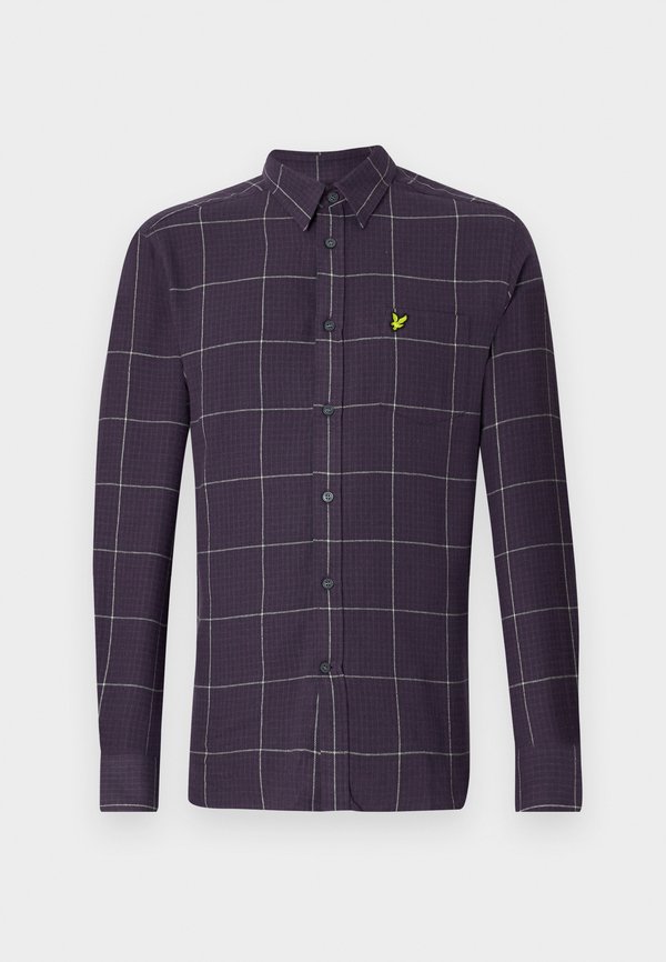 HOUNDSTOOTH CHECK - Shirt - thistle shadow3