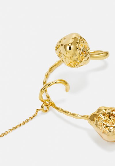 Kinks Lab BLOBEAD CUFF WITH DETACHABLE CHANDELIER - Σκουλαρίκια - gold coloured