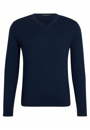 Basic V-Neck - Maglione - space blue