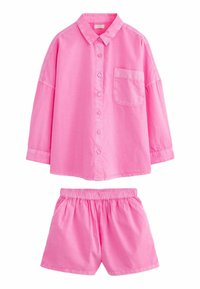 Next - SET  - REGULAR FIT - Šortai - bright pink Miniatiūros vaizdas 1