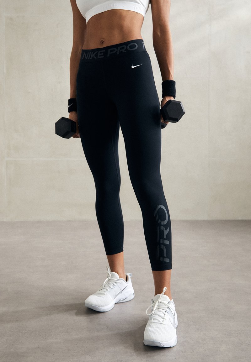 Nike Performance - Tights - black/anthracite/white, Förstora