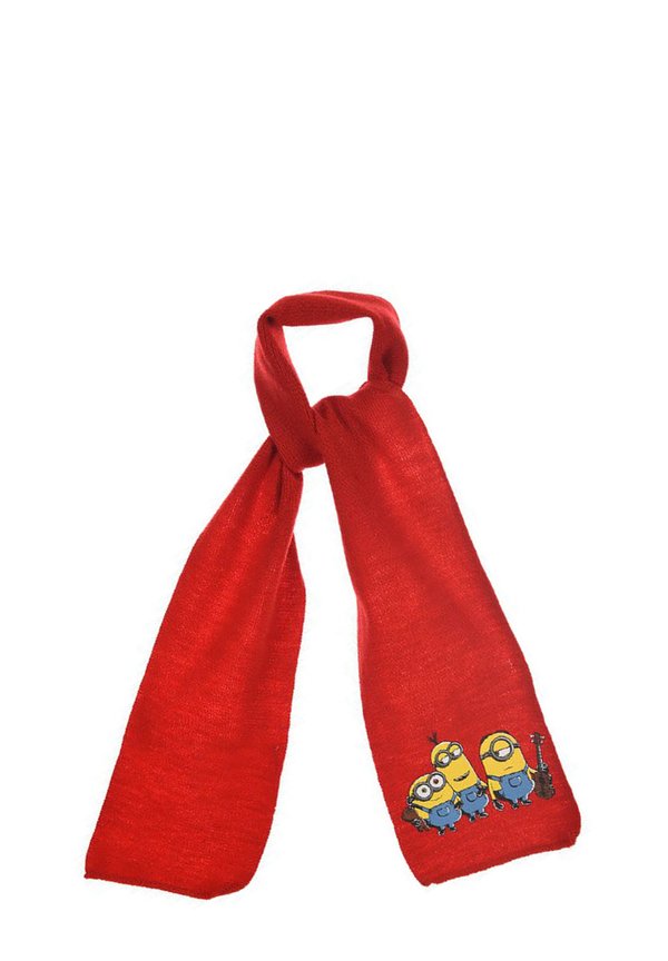 WINTERSET MÜTZE, SCHAL, HANDSCHUHE – Schal – rot