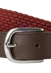 Hackett London PARACHUTE - Flechtgürtel - burnt red