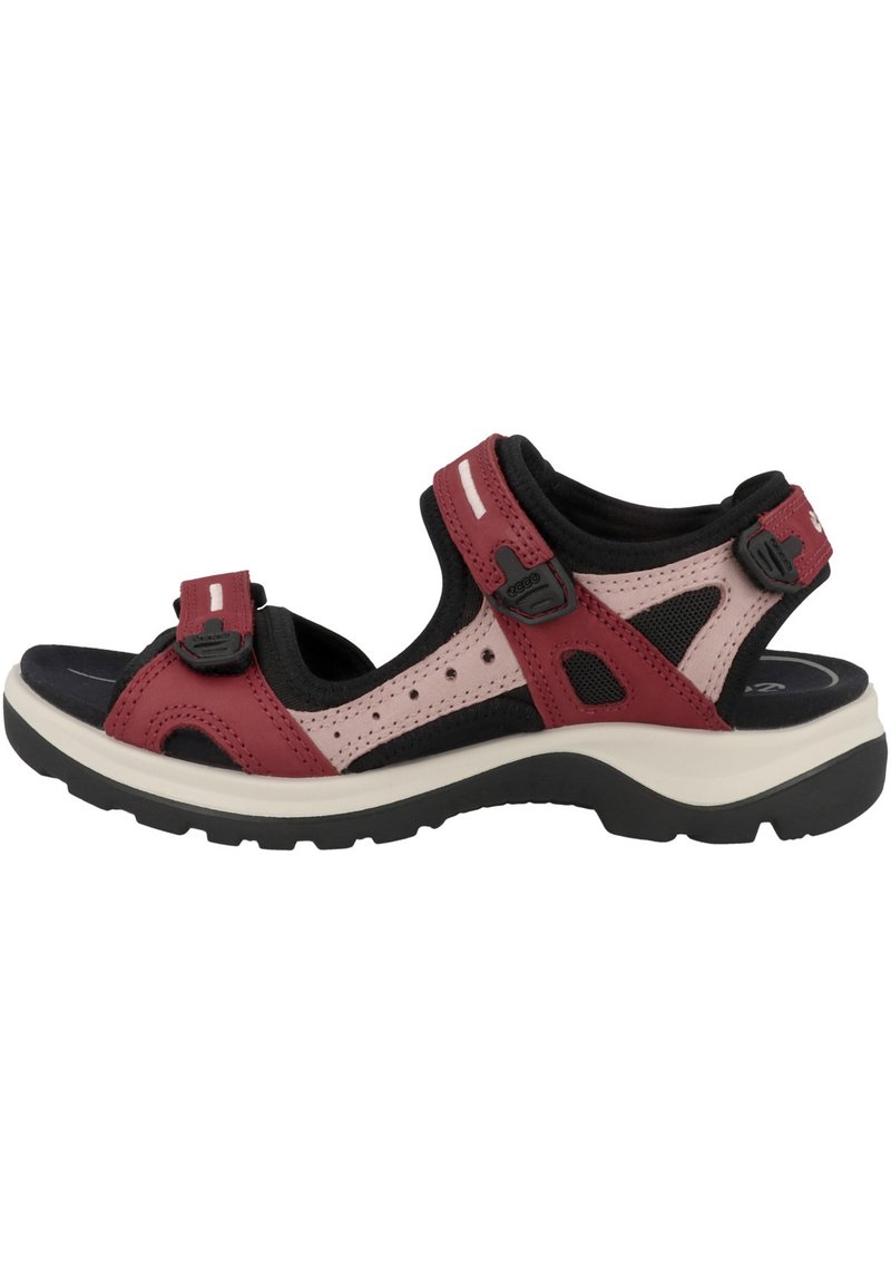 ECCO OFFROAD - Pārgājienu sandales - chili red/damask rose