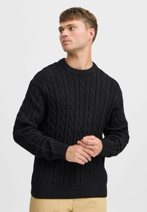 Solid SDMALCOLM - Stickad tröja - true black