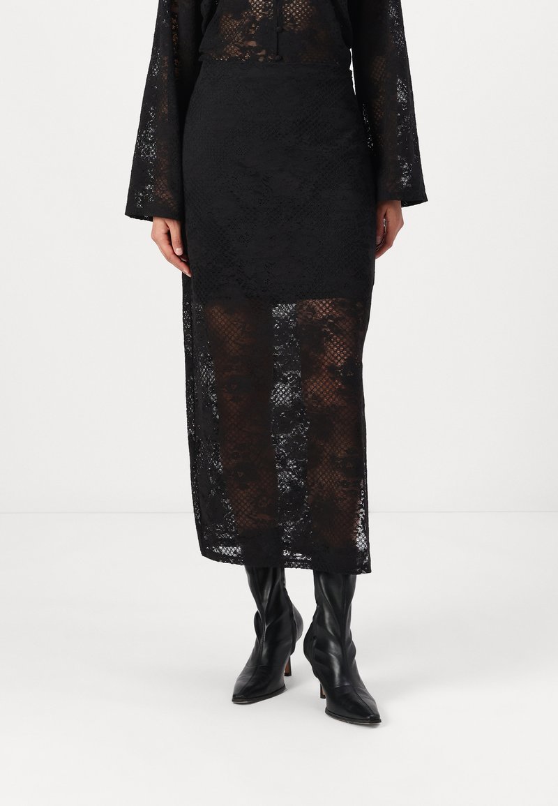 MSCH Copenhagen ANTONIE SKIRT - Ozko oprijeto krilo - black