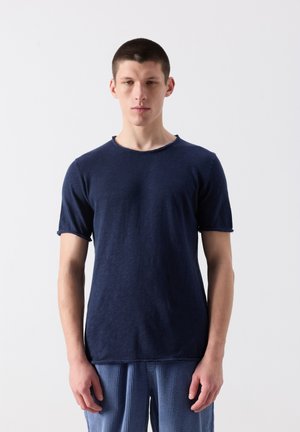 American Vintage SONOMA - Lihtne T-särk - navy vintage