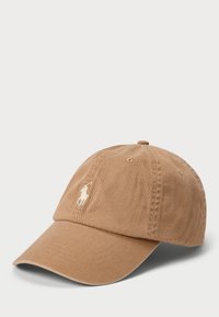 COTTON CHINO BALL CAP - Lippalakki - rustic tan