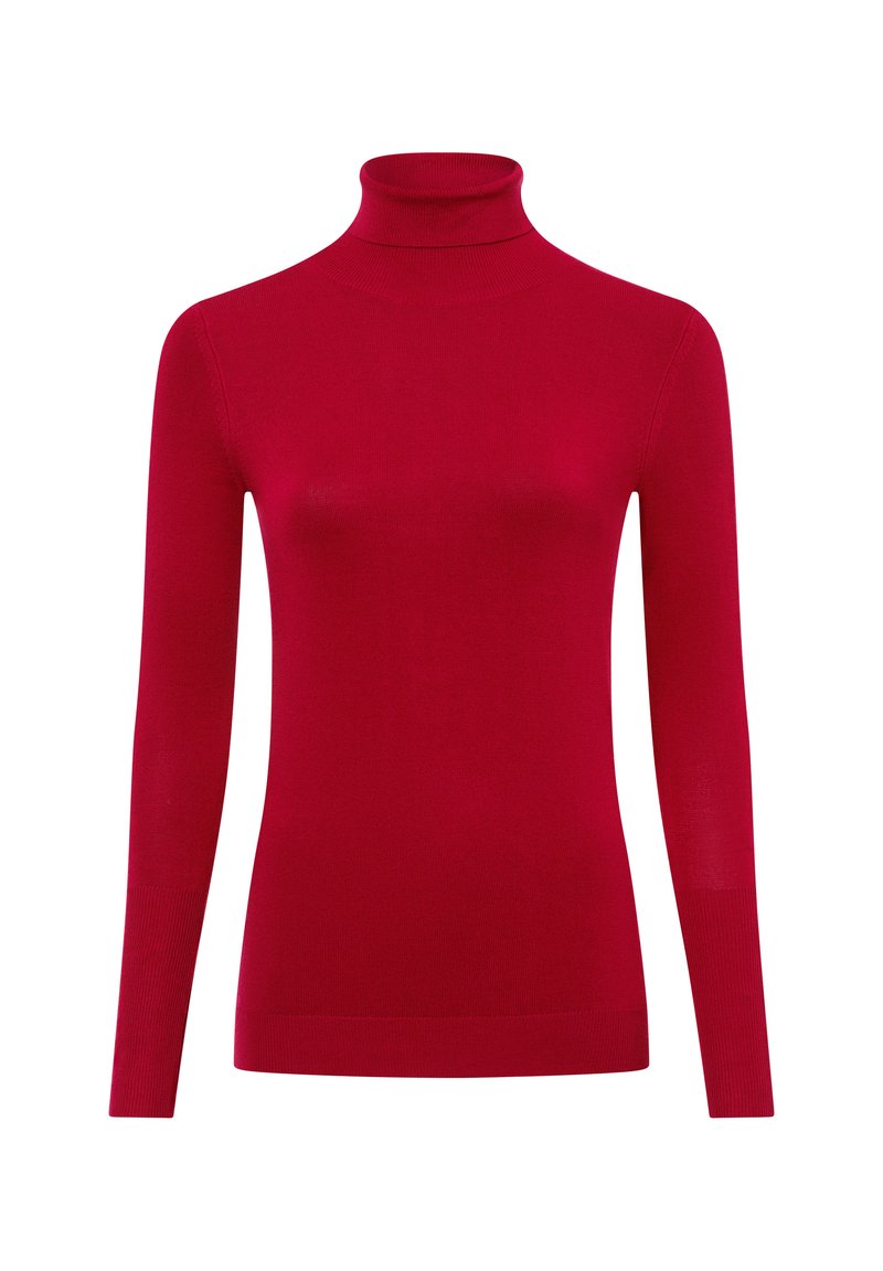Marie Lund Strickpullover - himbeer
