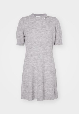 DESIGNERS REMIX VERONA CUT DRESS - Robe pull - light grey melange