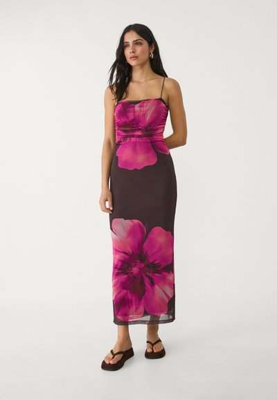 Stradivarius Printed Maxi Dress