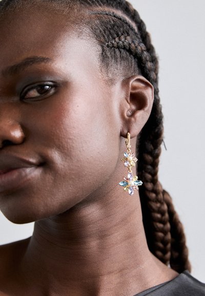 Marchesa FLORAL DROP - Boucles d'oreilles - gold-coloured/multi