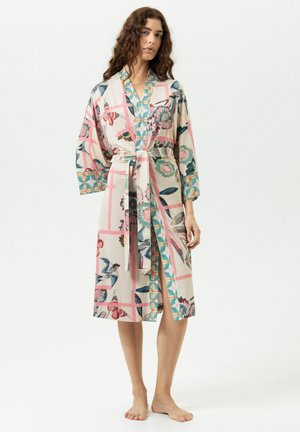 KIMONO SERIE FRAGMENTED GARDEN - Peignoir - almond milk