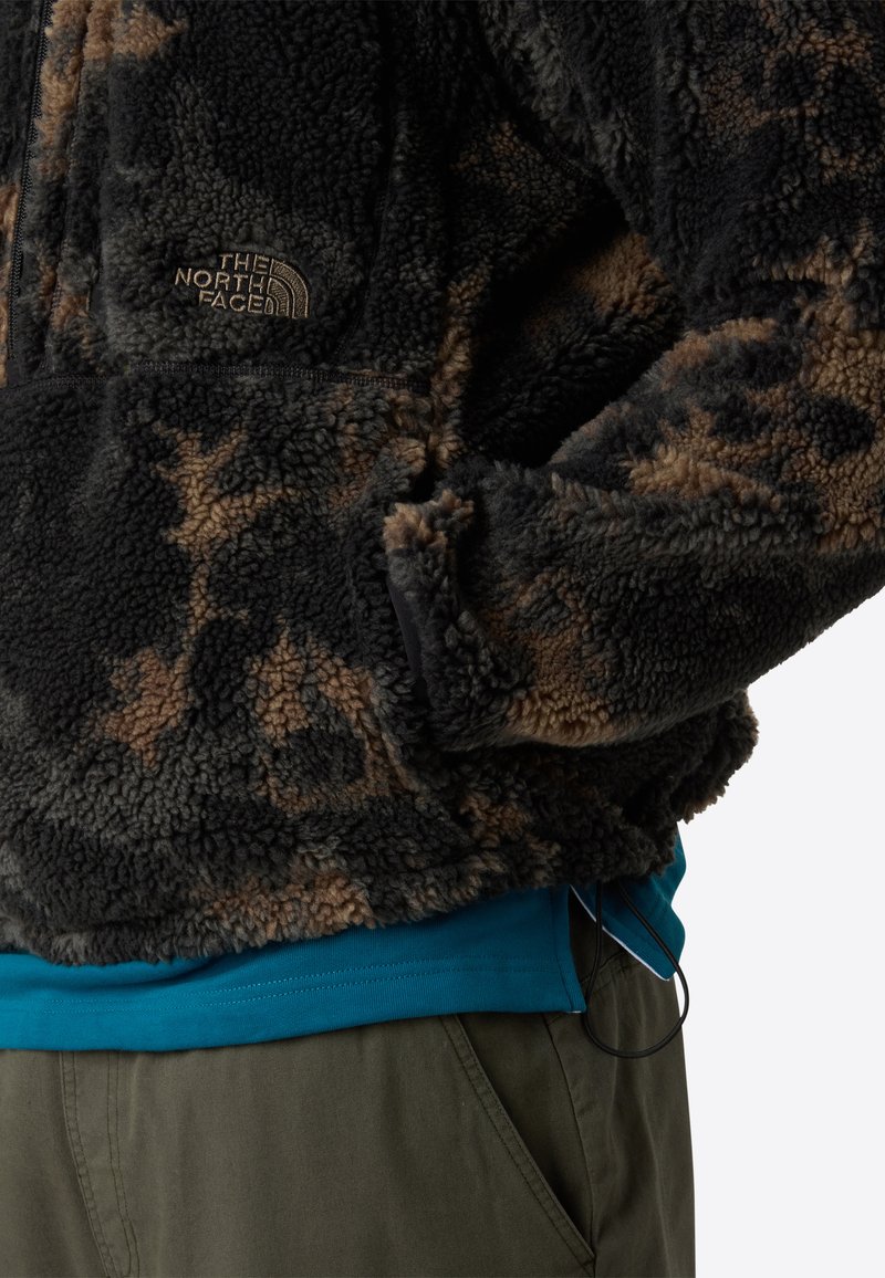 The North Face M EXTREME PILE 2 PULLOVER -PRINT - Sweat polaire - tnf black light refract