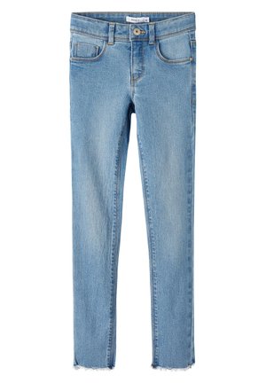 NKFPOLLY - Aptempti džinsai - light blue denim