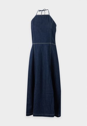 GAP, HALTER - Farkkumekko - dark blue denim