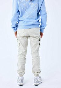 Project X Paris JOGG À POCHES MULTIPLES - Pantalones cargo - gris fumé