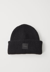 Calvin Klein BEANIE UNISEX - Bonnet - black