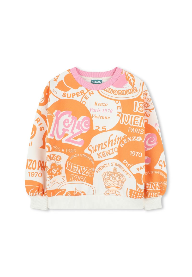 Kenzo Kids Kenzo Orange Sweater Kenzo Kids Outlet: Sweater Kids