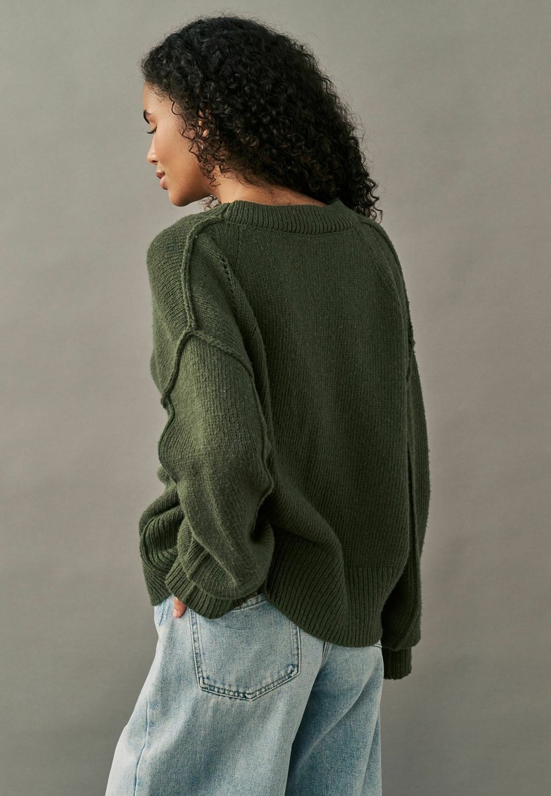 Next SOFT TOUCH SEAM DETAIL  - Vest - green khaki olive