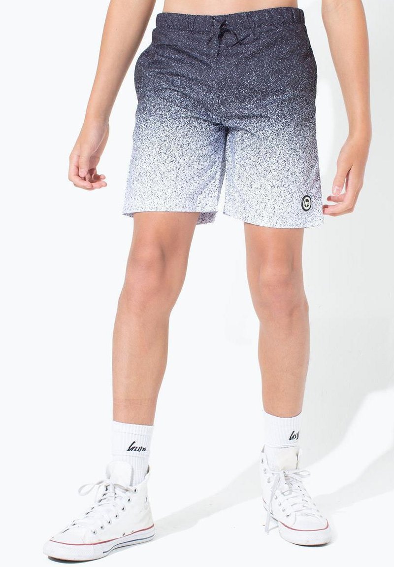 Kinder Bikinis | Hype MONO SPECKLE FADE Badeshorts black/white/schwarz - NL69093 Kinder Bikinis | Hype MONO SPECKLE FADE Badeshorts black/white/schwarz - NL69093