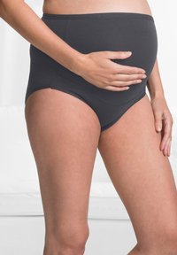 bonprix ÜBERBAUCH 2ER PACK BEQUEMER - Culotte - grau