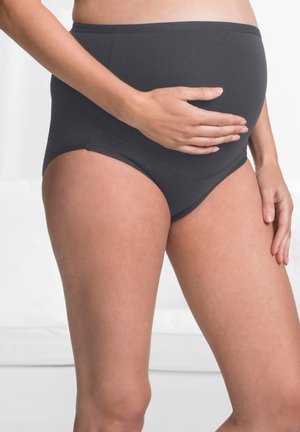 bonprix ÜBERBAUCH 2ER PACK BEQUEMER - Culotte - grau