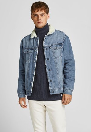 Jack & Jones JJIJEAN JACKET - Kurtka jeansowa - blue denim