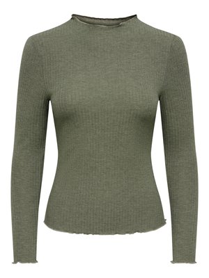 ONLY, ONLEMMA L/S HIGH NECK TOP NOOS JRS - Long sleeved top - smokey olive