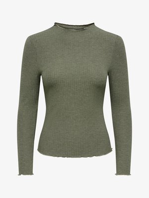 ONLY, ONLEMMA L/S HIGH NECK TOP NOOS JRS - Long sleeved top - smokey olive