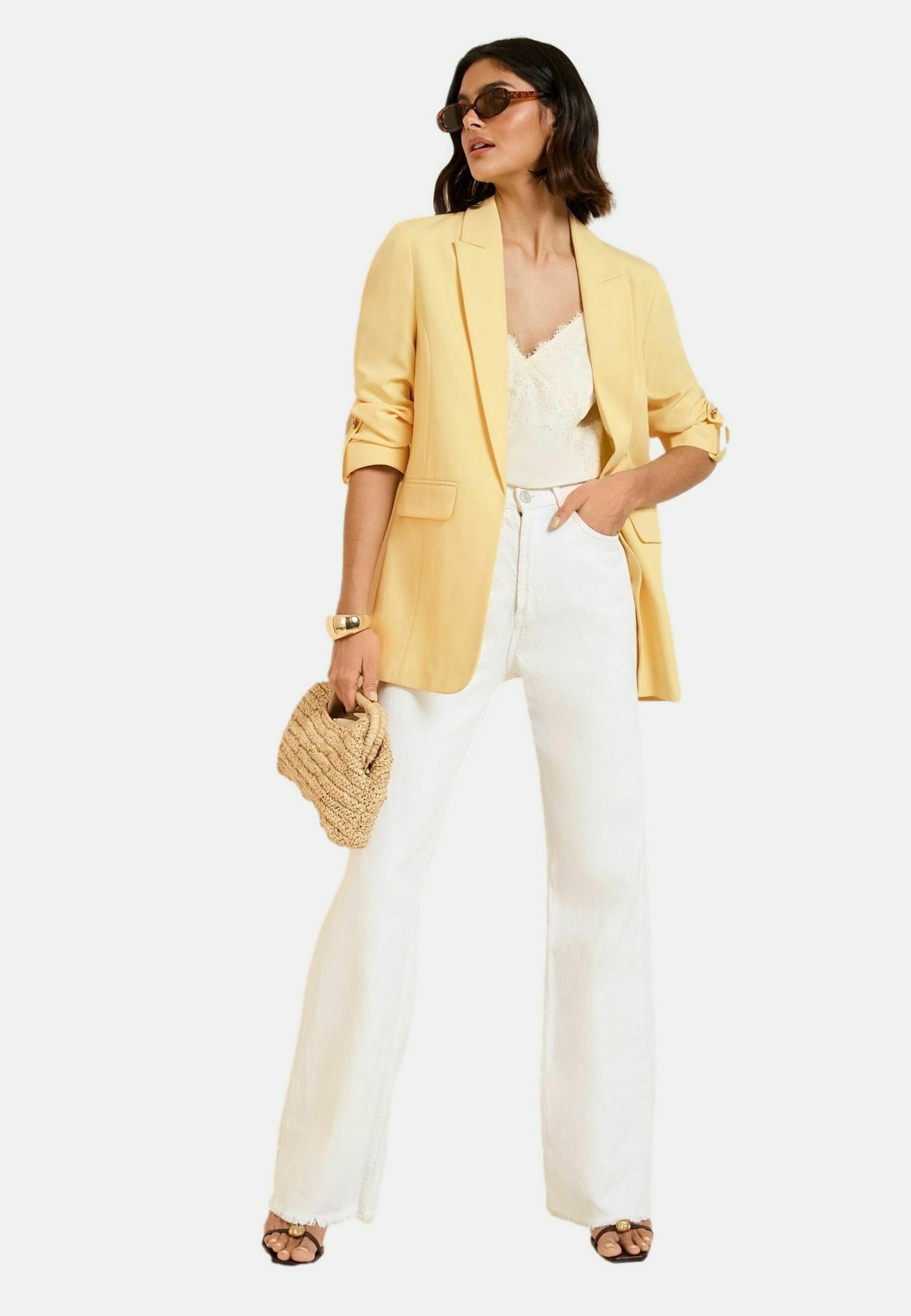 Mètre De Tailleur Kurzwaren - 150 Cm, Jaune, Pour Couture, Bricolage