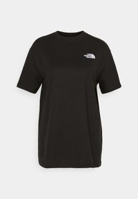 ESSENTIAL OVERSIZE T SHIRT - Tričko s potlačou - black