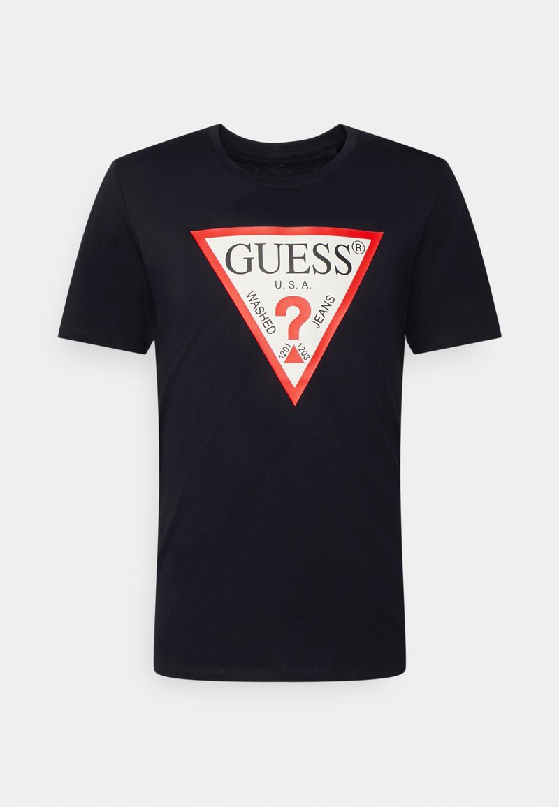 Guess - ORIGINAL LOGO TEE - T-shirt print - smart blue, Vergroten