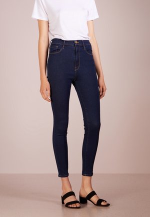 Skinny-Farkut - blue denim