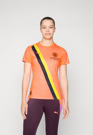 KIDSUPER MANCHESTER CITY FC JERSEY REPLICA W - Squadra - neon sun/black