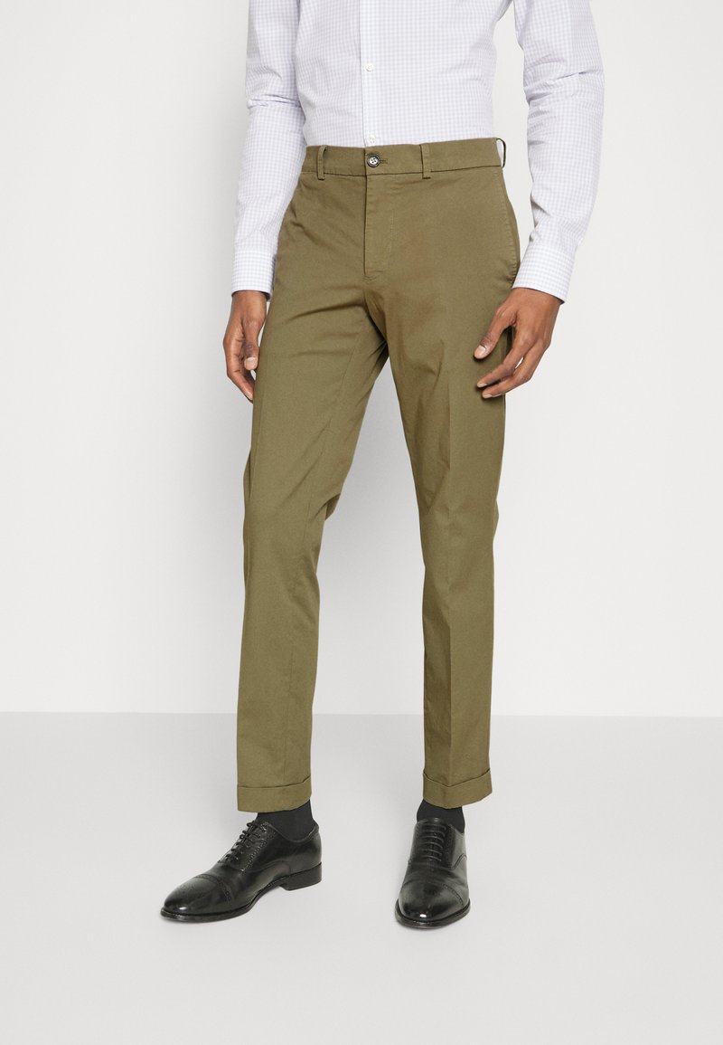 J.LINDEBERG Spodnie materiałowe/khaki Zalando.pl