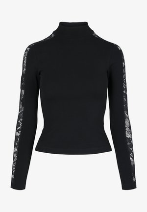 Urban Classics LADIES STRIPED - Hosszú ujjú felső - black