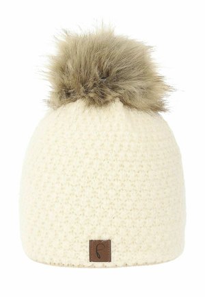 Faera, BOMMELMÜTZE KUSCHELIGES THERMOFLEECE-FUTTER MODERNER LOOK - Muts - beige