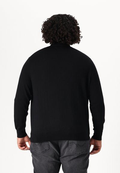 Polo Ralph Lauren Big & Tall LONG SLEEVED  PULLOVER - Džemperis - black