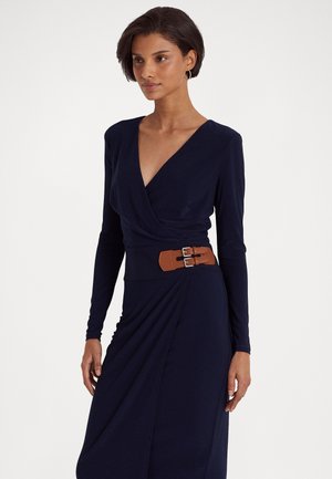 NETTIE LONG SLEEVE DAY DRESS - Etuikjole - lighthouse navy