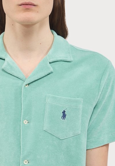 Polo Ralph Lauren TERRY CAMP SHIRT - Chemise - celadon