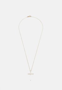 BIG BASIC CROSS NECKLACE - Halskæder - gold-coloured