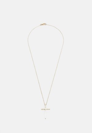 BIG BASIC CROSS NECKLACE - Collar - gold-coloured