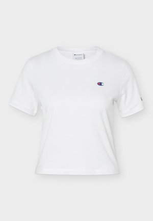 Champion, SPORTSWEAR CROPPED SLIM FIT - Basic T-shirt - white