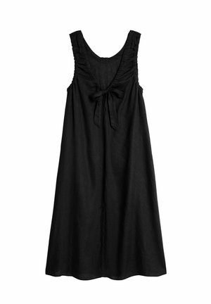 kay/day, DRESS WITH TIE DETAIL - Day dress - black