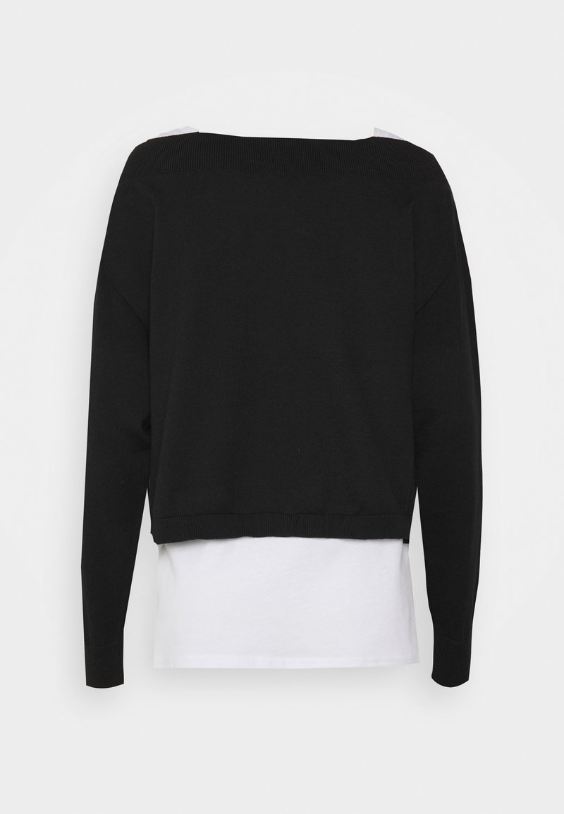 Damen Strickjacken | TWINSET Strickpullover black/schwarz - XP26145 Damen Strickjacken | TWINSET Strickpullover black/schwarz - XP26145