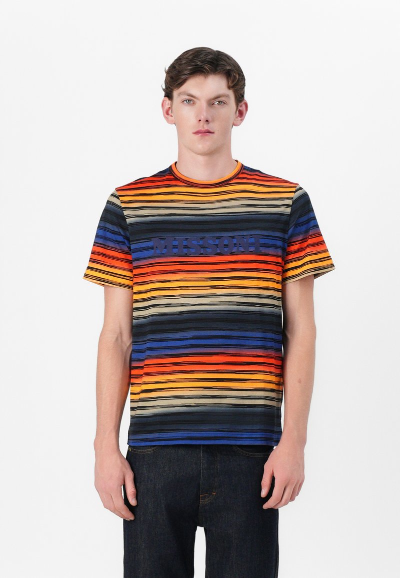 Missoni T-shirt print meerkleurig Missoni T-shirt print meerkleurig